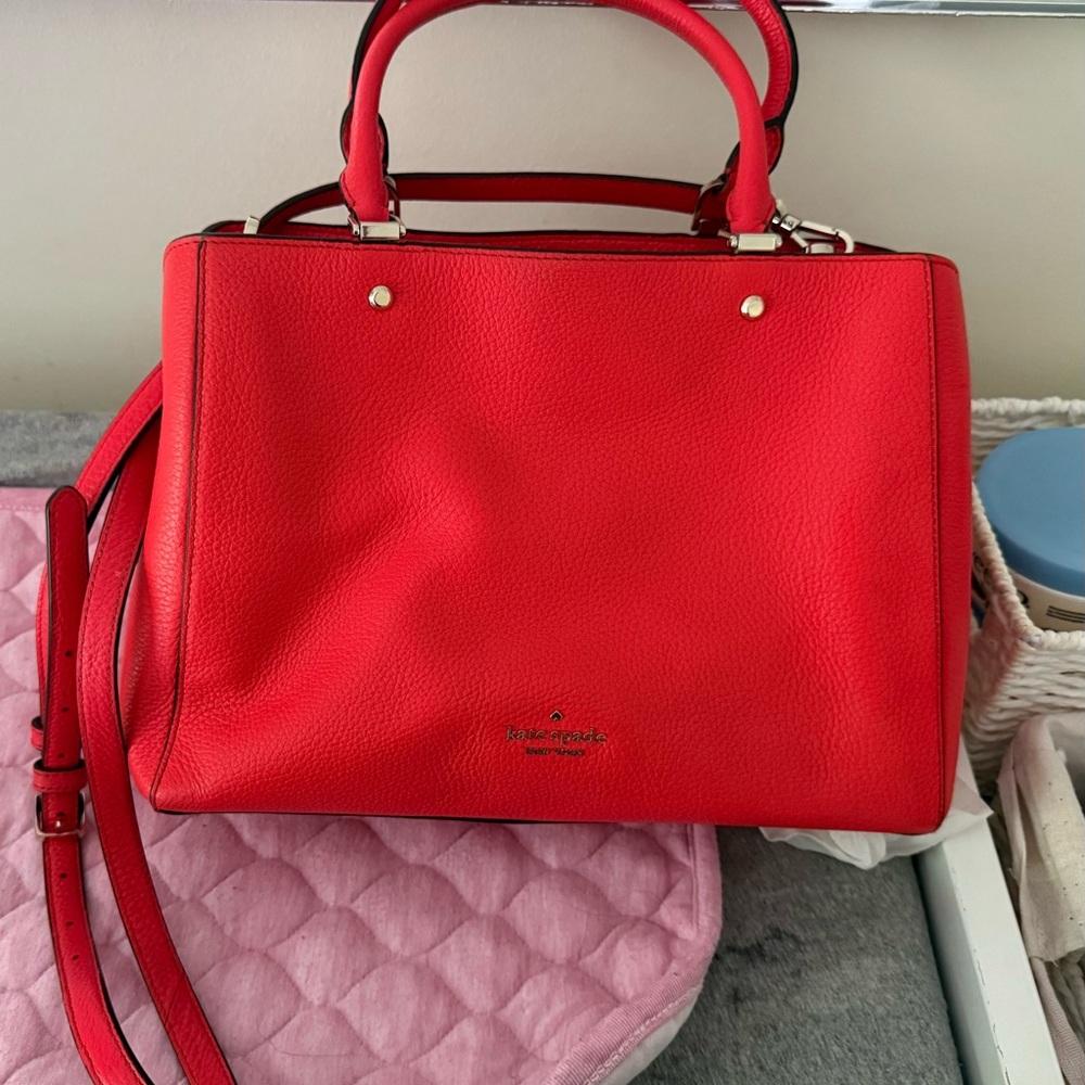 Kate Spade Bright Red Satchel